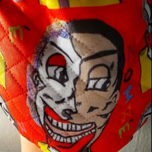 Custom Face Mask! AUTHENTIC ORIGINAL ABSTRACT ART